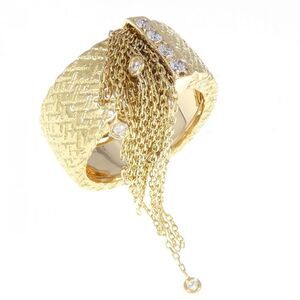 Boucheron Delilah Au750 Diamond Ring Size 13